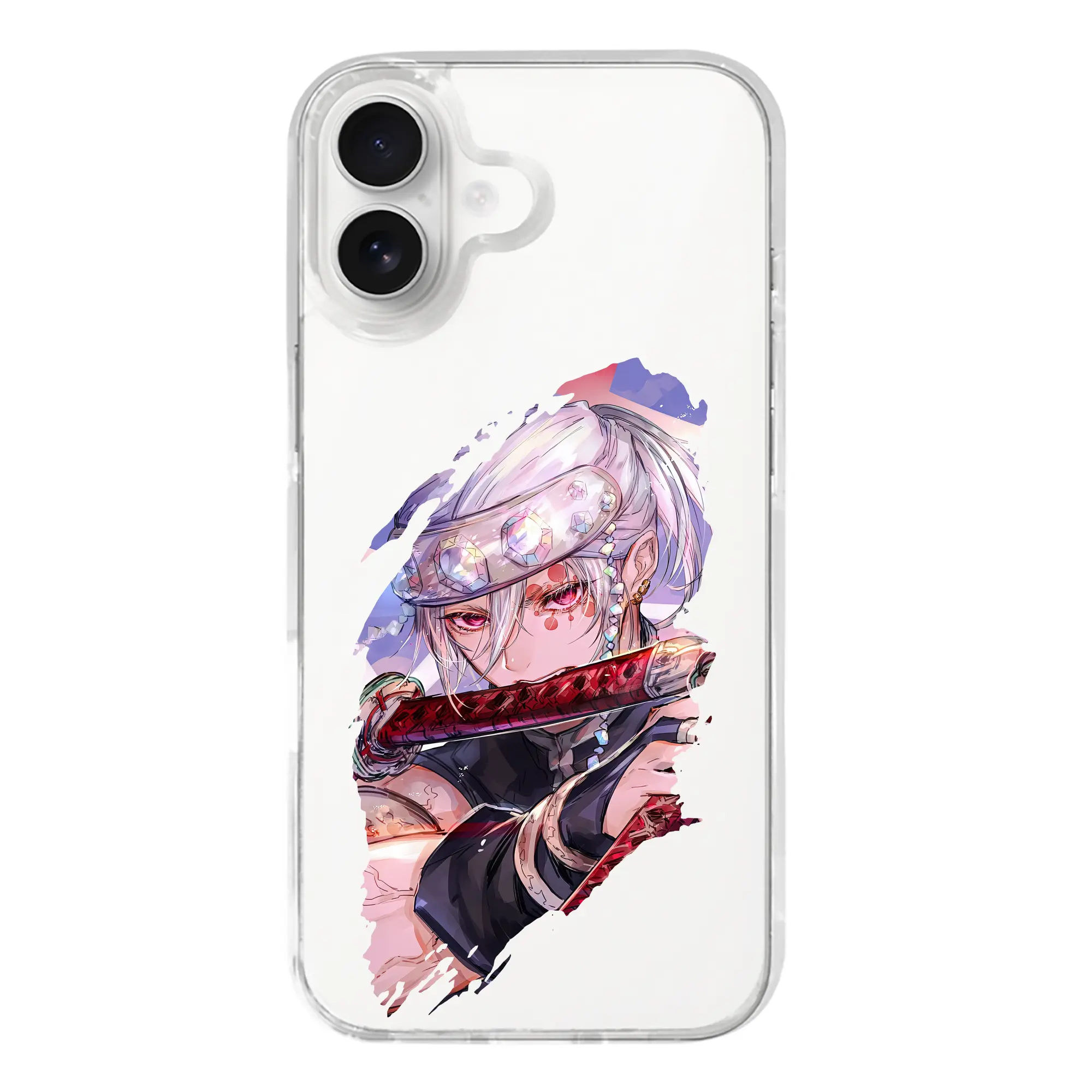 鬼滅の刃 グッズ,宇髄 天元 - iPhone 17シリーズ 透明スマホケース – 薄型・耐衝撃・精密フィット保護カバー